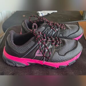RBX Women's Athletic Shoes in Black and Pink